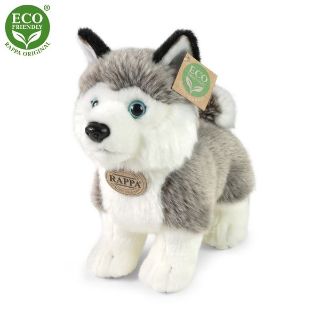 Obrázek z Pes husky sedící plyš 23cm 